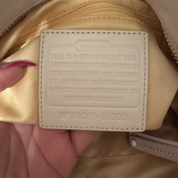 COACH Opt C Studded Hobo - Picture 6 of 6